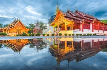 Wat Phra Singh in Chiang Mai, Thailand