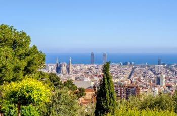 Barcelona Cityscape Overlook