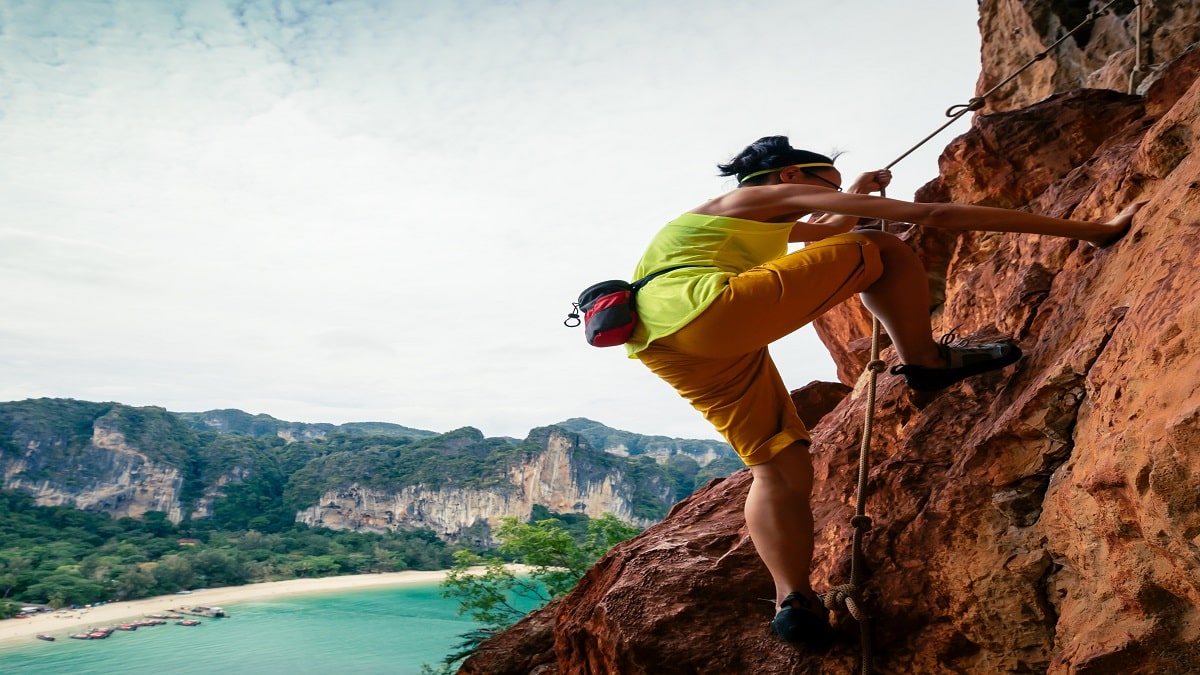 Rock Climbing Adventure In Thailand