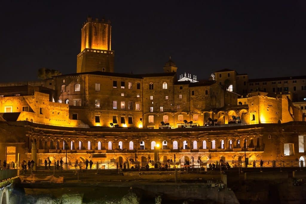 Trajan market, Rome, Italy