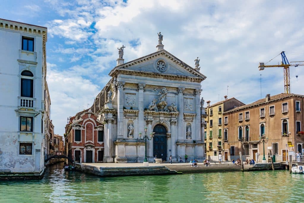 Architecture and landmark of Venice. Cozy cityscape of Venice