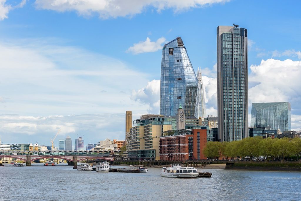 South Bank of the Thames River