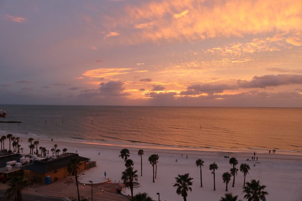 Sunset in Florida Beach