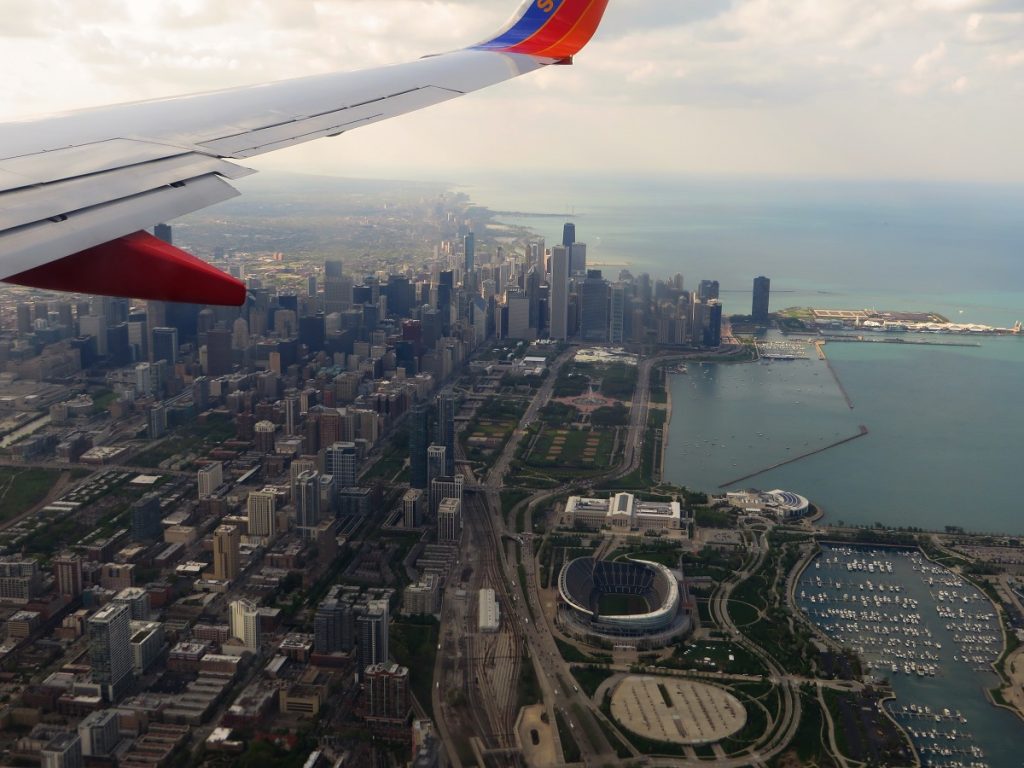 Art Institue of Chicago Aerial View