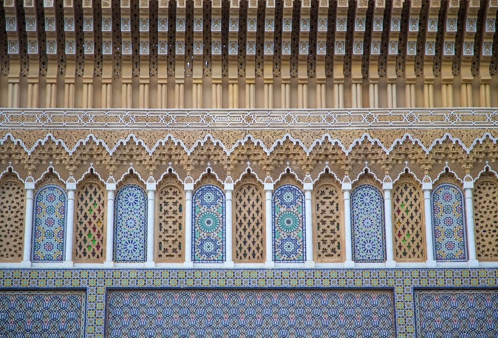 Architectual detail from Fes, Morocco