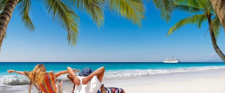 Beach in the Maldives