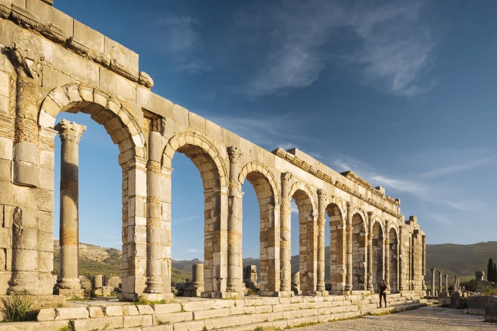 Roman Ruins of Volubilis, Meknes, Morocco