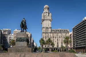 Plaza Independencia and Palacio Salvo - Montevideo, Uruguay