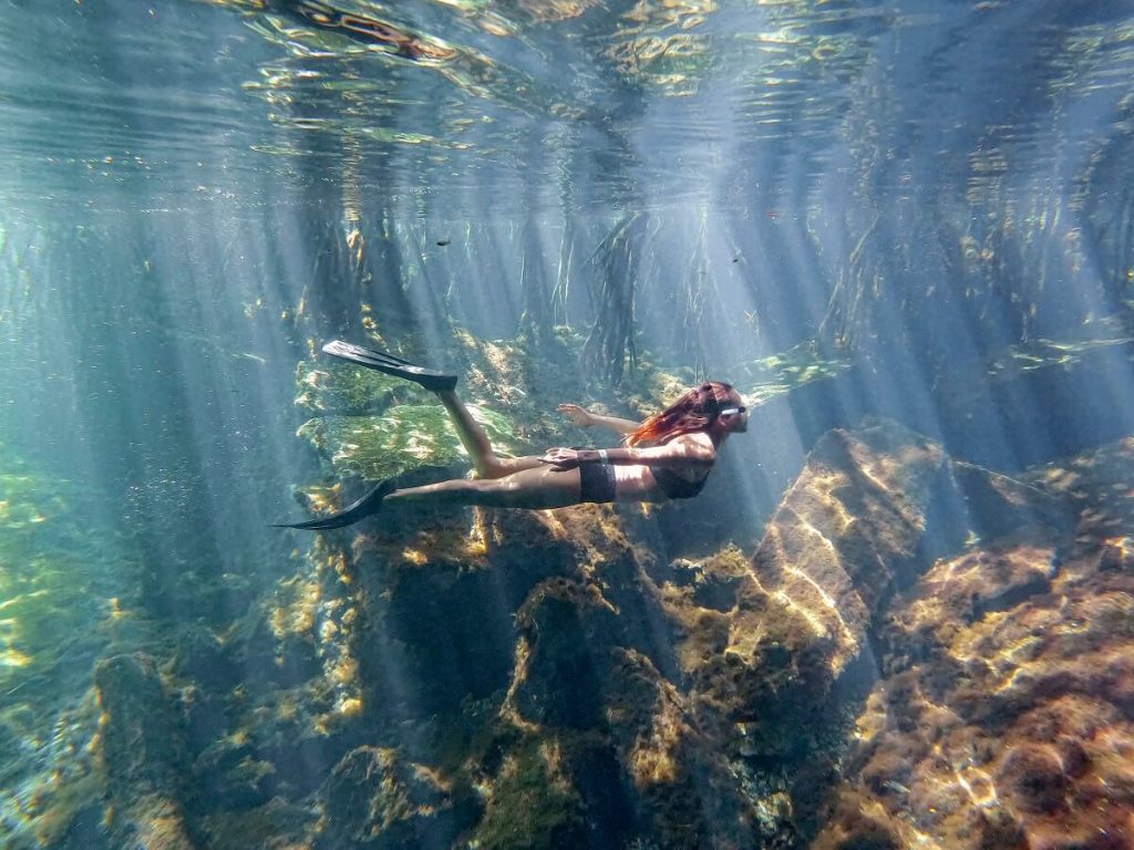 cenote en playa del carmen