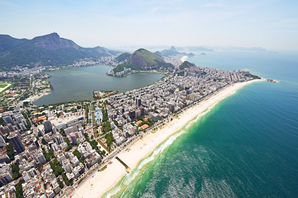 Aerial View of Rio De Janeiro