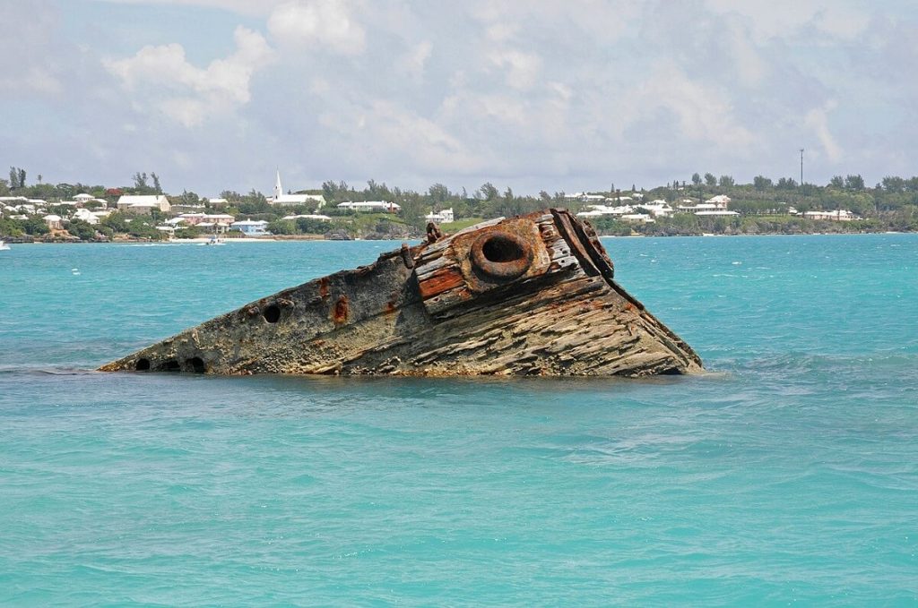 Bermuda, wreck of HMS Vixen