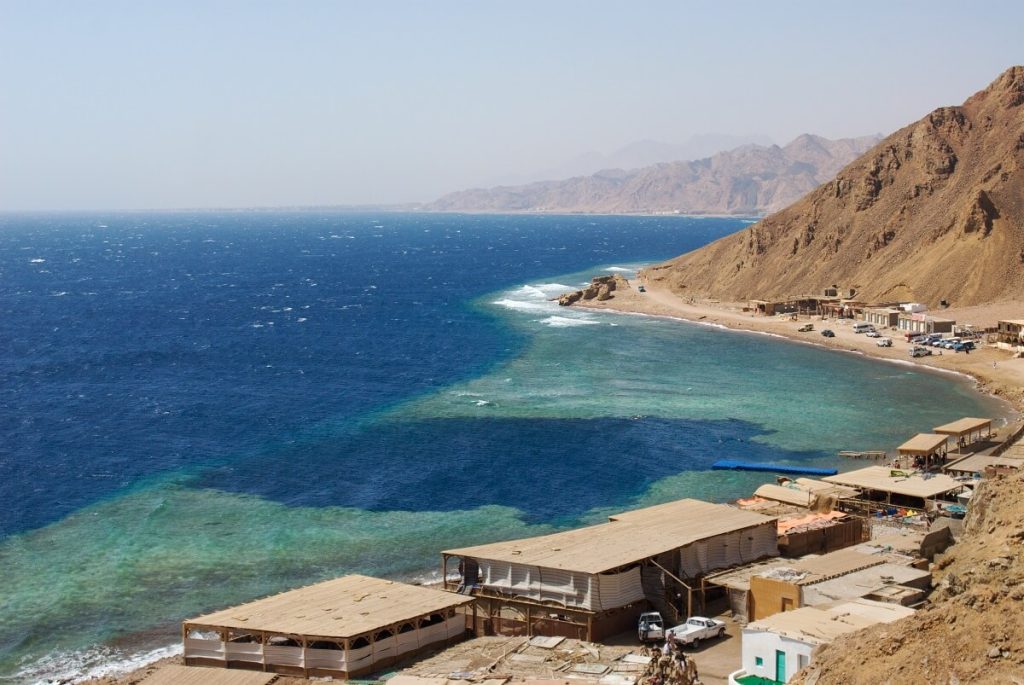 Blue Hole Dahab in Egypt