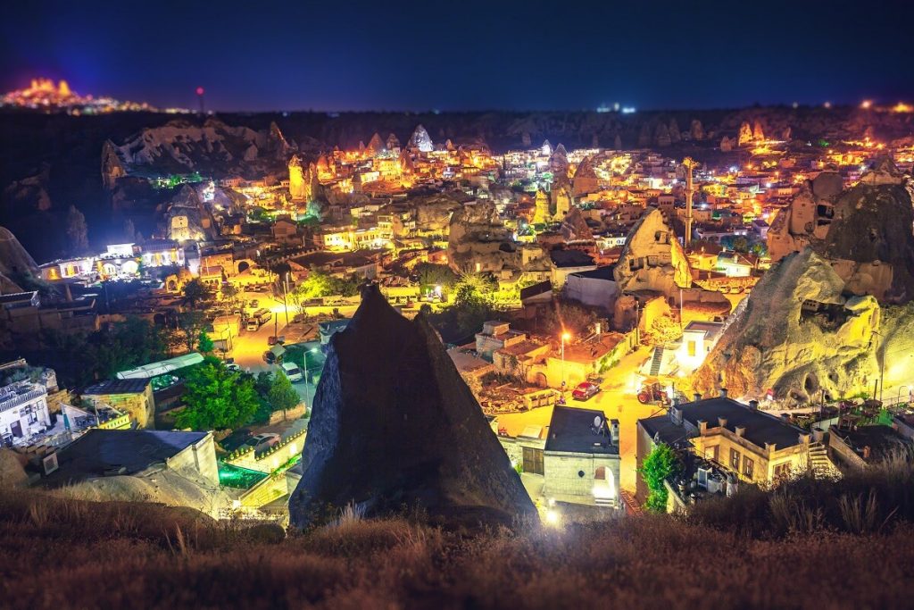 Cappadocia ancient town in-Turkey