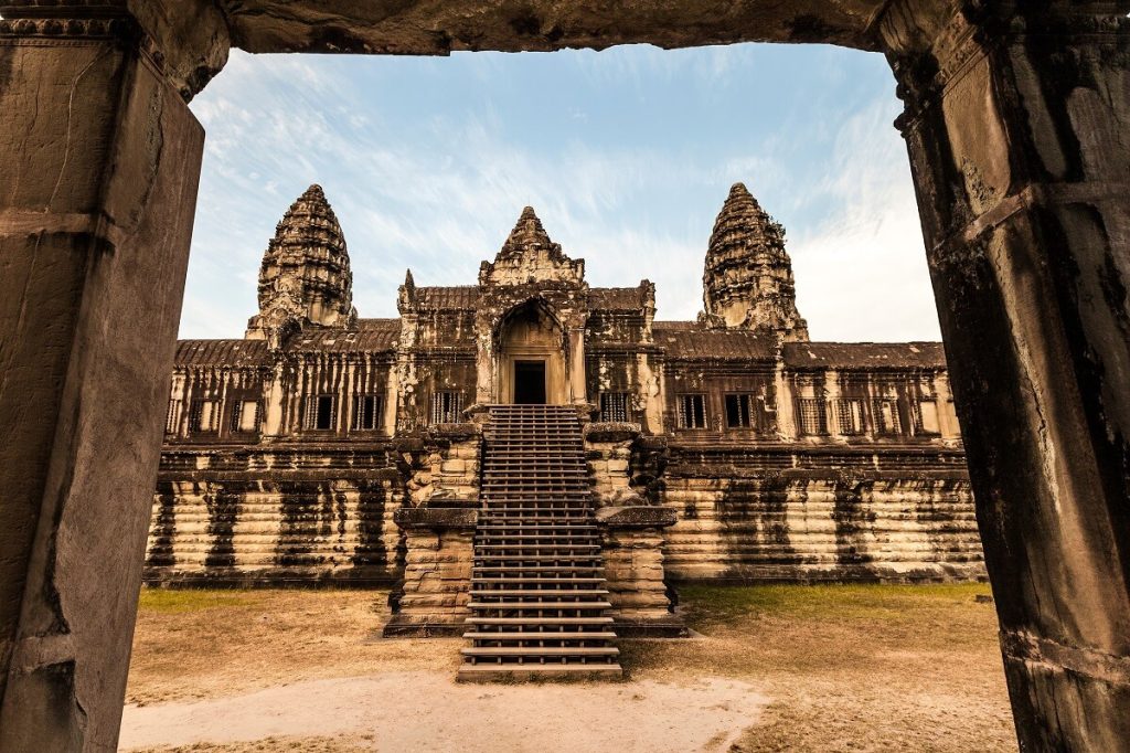 Temple in Angor Wat