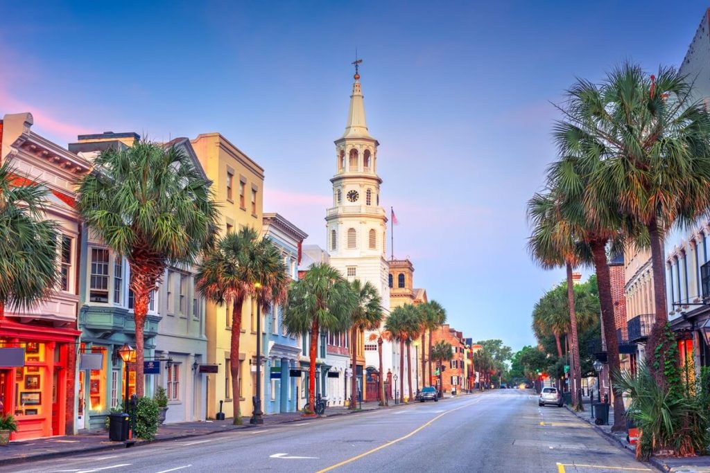 Historic Cityscape, Charleston, South Carolina, USA